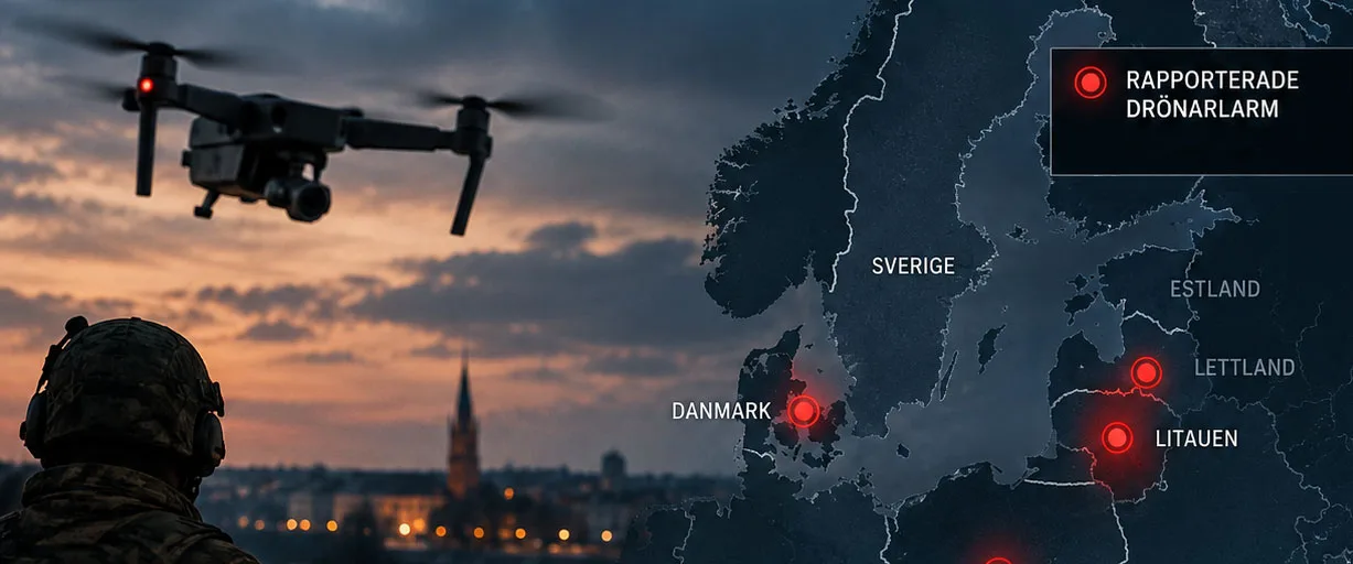 Drönarlarmen i Litauen: därför skaffar fler krispaket nu