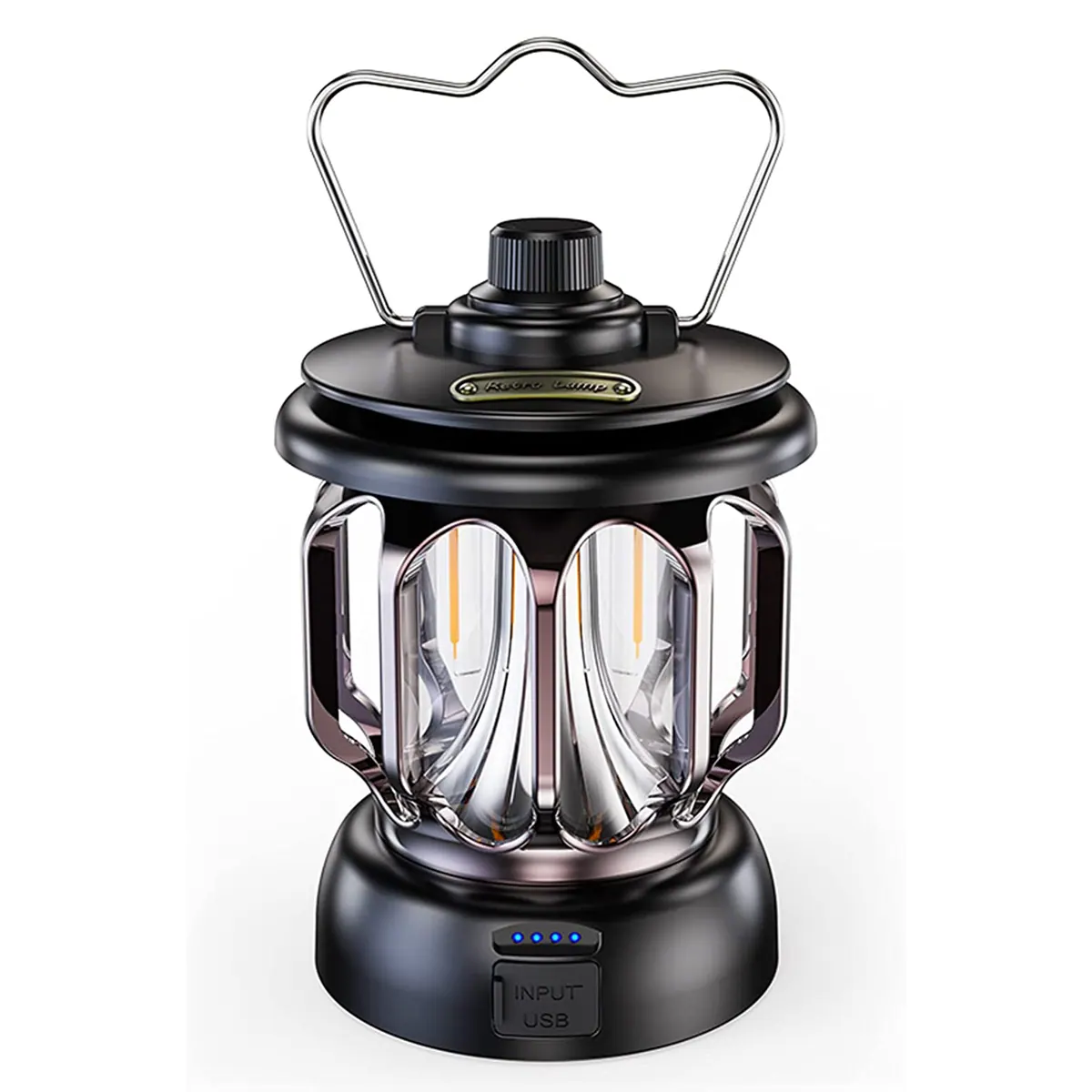 RetroLamp™ – uppladdningsbar nödlykta